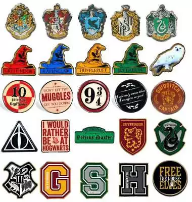 Official Harry Potter Enamel Pin Badge Badges Sorting Hat Houses Gryffindor  • £4.95