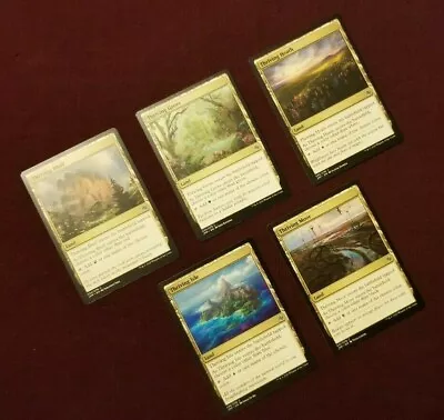 Thriving Lands Set Of 5 - Near Mint - Jumpstart - Magic The Gathering (MTG) • $1.97