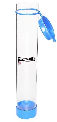 Viewtainer Tethered Cap Storage Container 2.75 X15 -Sky Blue • $17.40