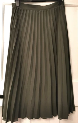 £2.99 • Buy DOROTHY PERKINS Pleated Sheer Maxi Skirt Size 16