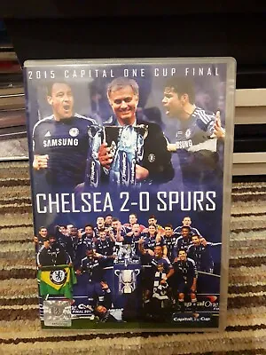 Chelsea 2 - 0 Spurs. DVD. Top Chelsea FC Bargain. Capital Cup Final.  **£2** • £2