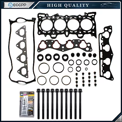 Head Gasket Set Head Bolts For Honda Civic 96-00 Del Sol 1.6L D16Y5 D16Y7 D16Y8 • $39.99