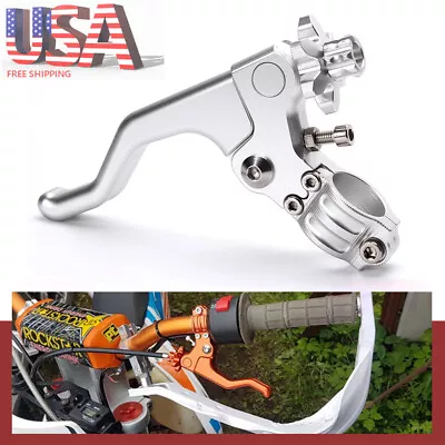 CNC Motorcycle Performance Short Stunt Clutch Cable Lever Aluminum 22mm 7/8  • $21.74