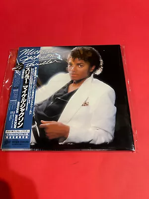 MICHAEL JACKSON - THRILLER - JAPAN Edition Release Rare MINI LP 2009 CD • $69.99