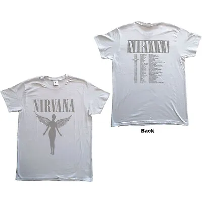 Nirvana IN Utero Tour Official Merchandise T-Shirt • $41.87