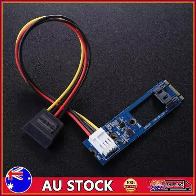 M.2 NGFF SATA To 7Pin SATA M2 To SATA Converter Card Adapter With Cable • $12.09