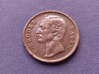£9 • Buy Sarawak 1886 1 Cent - Nice