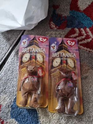 £30 • Buy TY McDONALDS TEENIE BEANIE BABIES | BRITANNIA THE BEAR | RETRIED RARE VINTAGE