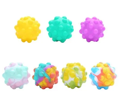 £4.99 • Buy Stress Ball Popper Tie Dye - Fidget Sensory Toy - Autism ADHD Stress Relief