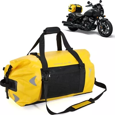 65L Motorcycle Travel Dry Bag Waterproof Duffle Bag Luggage Rear Seat Tail Bag • $68.99