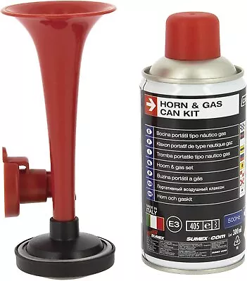 £14.99 • Buy Air Horn Hand Fog Horn Easy Use Includes Horn Attachment & Gas For Sport Events