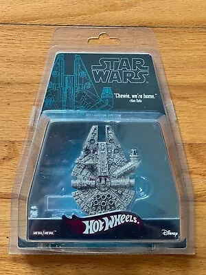 Mattel Hot Wheels Star Wars Disney Collector's Club Metal Millennium Falcon 2016 • $35.99