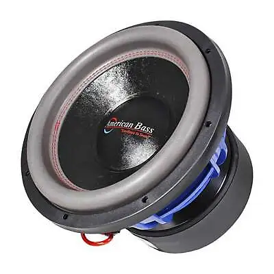 American Bass 12  HD Series Subwoofer 4000W Dual 2 Ohm HD12D2-V2 • $335.87