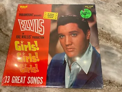 Elvis Presley Lp Rca Lsp-2621 Girls! Girls! Girls!  Sealed • $49.99
