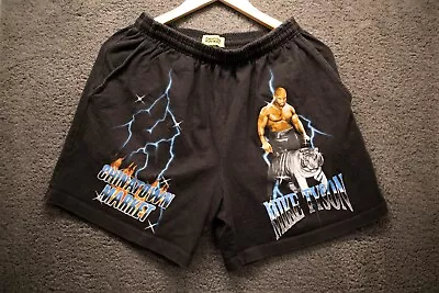 Chinatown Market Mike Tyson Men's Small Black Elastic Waist Shorts Euc • $39.99