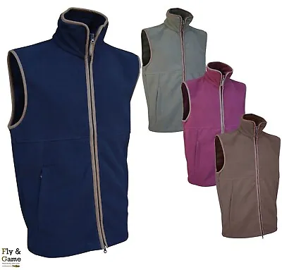 Jack Pyke Countryman Fleece Gilet Shooting Body Warmer With Numbuk Piping • £26.95