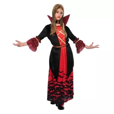 SPOOKTACULAR CREATIONS Scary Vampire Costume Cosplay - Girl (XL) • $24.98