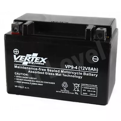 Vertex VP9-4 Battery For Kawasaki Z 750 S 05-06 • £33.81