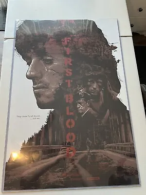 Gabz First Blood Rambo 2015 Art Print Poster • $200