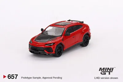 (Pre-order) Mini GT 1/64 #657 Lamborghini Urus Performante  Rosso Mars LHD • $13.49