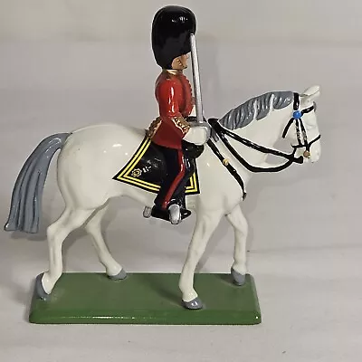 The Queens Guard Metal Toy Figure Horse Britain 1988 • $14.99