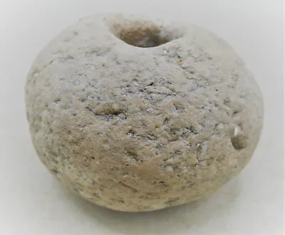 $334.89 • Buy A247 Ancient Neolithic Stone Socketed Mace Head Prehistoric Tool