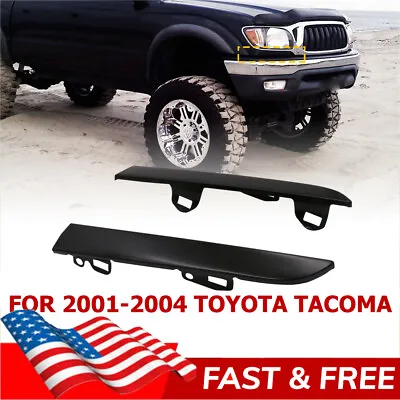 Front Bumper Headlight Filler Primed Steel RH + LH For 2001-2004 Toyota Tacoma • $12.99