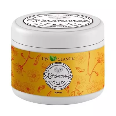 £8.99 • Buy UW Marigold Calendula Cream With Sunflower Seed Oil - 500ML