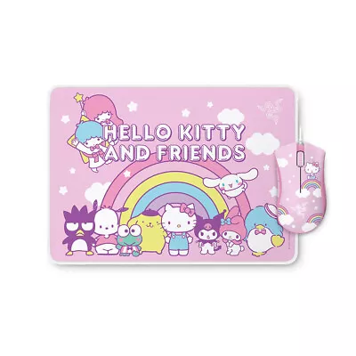 Sanrio - Hello Kitty - Razer DeathAdder Essential Mouse & Mousepad Bundle - PC • $68