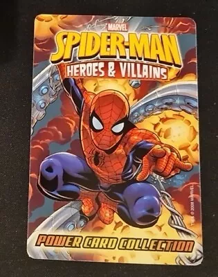 Spiderman Heroes And Villains Power Card Collection TCG Singles (Marvel 2003) • £1.19