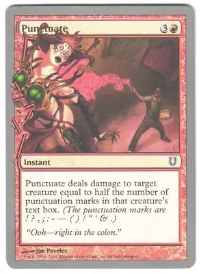 Magic_the_gathering Unhinged Punctuate #84 2004MTGLP Common • $1.99