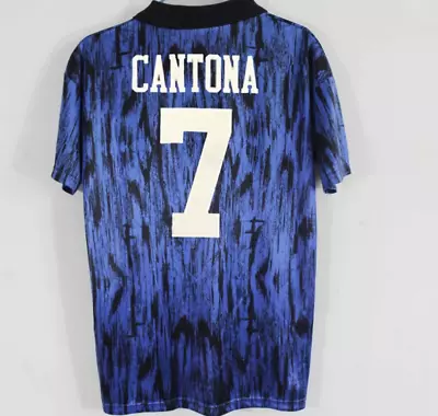 Vintage Manchester United 1992/94 Classic Football Shirt Cantona #7** • £29.99