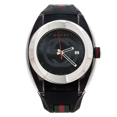 Gucci YA137101 Sync XXL Watch BLACK Brand New Authentic • $265