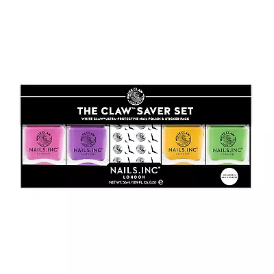 Nails.Inc X White Claw� Ultra-Protective Nail Polish And Sticker Set • $33.21