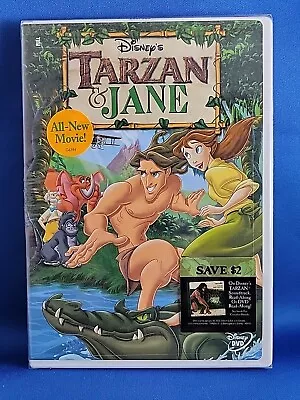 Disneys Tarzan & Jane DVD 2002 Brand New Factory Sealed • $11.21