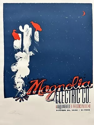 £54.07 • Buy Magnolia Electric Co 2008 Andy Vastagh Signed Concert Poster 6/100