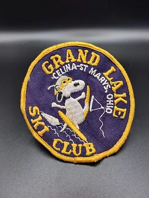 Grand Lake St Marys Celina Ohio Water Ski Club Patch Vintage 70's Never Sewn • $35