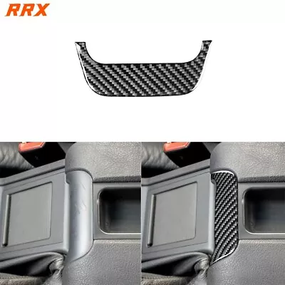 Real Carbon Fiber Console Armrest Box Handle Cover For BMW 5 Series M5 E39 98-03 • $8.99