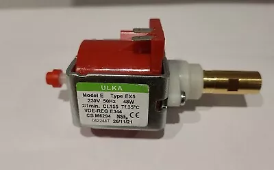 Ulka EX5 230v 48w Vibration Water Pump 50hz - Espresso Saeco/Gaggia Classic • £20.89