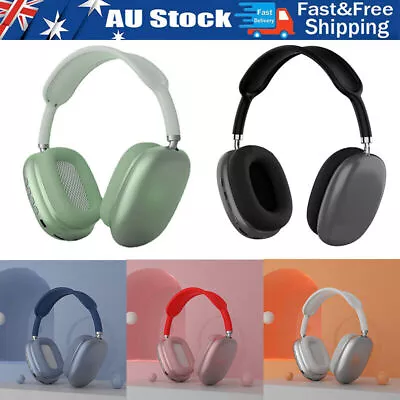 P9 Wireless BT Headphones Over-Ear Headset With Microphone Noise Cancelling AU • $16.99