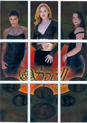 Charmed Connections Complete Under Their Spell Chase Card Set SP1-9 • £8.49