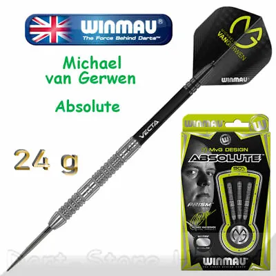 2106 Mvg Michael Van Gerwen Winmau Steel Darts   Absolute   24g • $136.74
