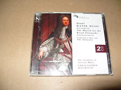 Handel Water Music Fireworks Music (1997) 2 Cd New (Cracked Jewel Case) (L.S.) • £9.89