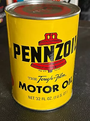  Vintage Pennzoil (1) 1qt. HD 30 Wt.  Z-7 Composite Oil Can Full-unopened • $19.95