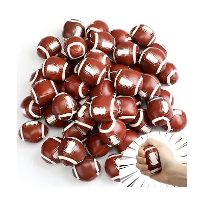 50 Pcs Mini Soft Foam Footballs 2 Inch Football In Bulk Sports Themed Footbal... • $40.99