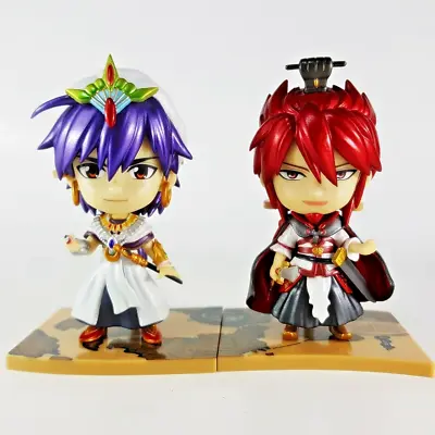 Magi The Labyrinth Of Magic Sinbad & Ren Kouen Kyun Chara Figure Set Banpresto • $48.90