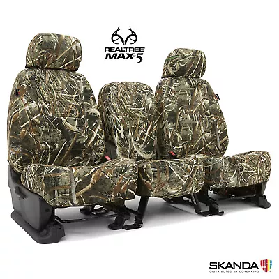 NEW Custom-Fit Neosupreme Camo Seat Covers / Realtree Max-5 Solid MADE-IN-USA • $299.99