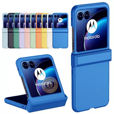 For Motorola Razr+ Plus (2023) 3in1 Slim Matte Hard Case Cover+Screen Protector • $10.49