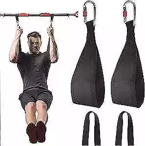  Fitness Ab Straps 1 Pair Gym Hanging Sling Straps With Quick Locks For Pull  • $38.70