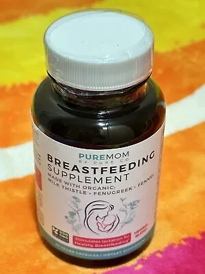 Pure Mom Breast Feeding Supplement Factory Sealed Exp 03/24 60 Capsules • $12